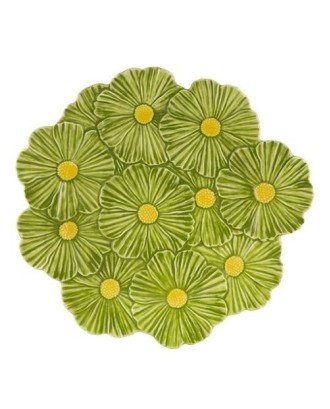 Farfurie de prezentare, ceramica, 37 cm, Maria Flor - Bordallo Pinheiro